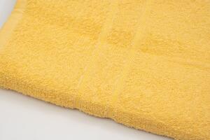 Ręcznik kąpielowy żółty DONNA