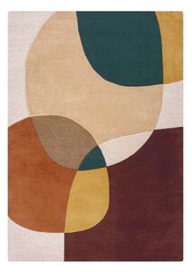 Fioletowy wełniany dywan tkany ręcznie 160x230 cm Glow Purple Multi – Flair Rugs