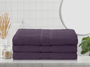 Ręcznik kąpielowy ciemnofioletowy DONNA