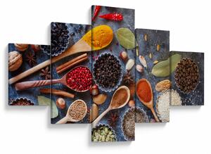 Obraz - Przyprawy (125x70 cm)