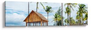 Obraz - Plaża (170x50 cm)