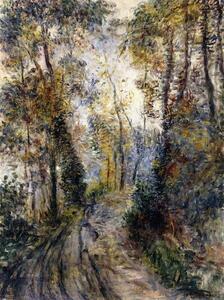 Reprodukcja The Forest Path 1871, Renoir, Pierre Auguste