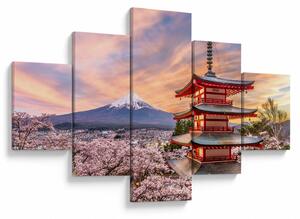 Obraz - Fudżi, Japonia (125x70 cm)