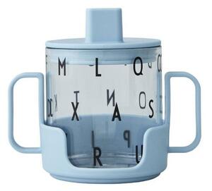 Jasnoniebieski kubek dla dzieci Design Letters Grow With Your Cup