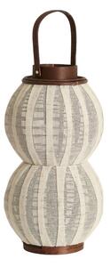 Drewniany/tekstylny lampion (wysokość 48 cm) Arbore – Light & Living