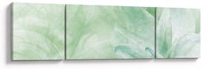 Obraz - Zielony kwiat (170x50 cm)