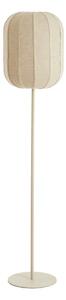 Kremowa lampa stojąca z tekstylnym kloszem (wysokość 165 cm) Solune – Light & Living