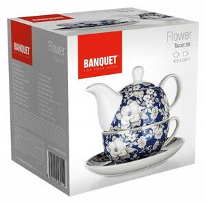 Banquet Zestaw do herbaty FLOWER 400 + 220 ml