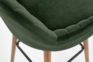 Zielone krzesło barowe MANO 93