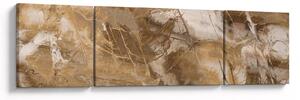 Obraz - Brązowa abstrakcja (170x50 cm)