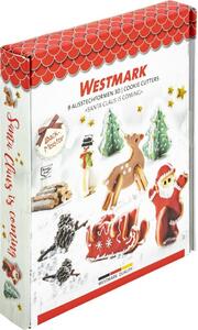 Westmark Zestaw foremek 3D Santa Claus is comming, 9 szt
