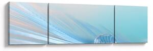 Obraz - Nebieska kropla (170x50 cm)