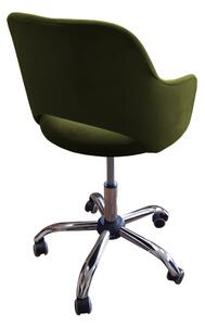 Fotel obrotowy biurowy Milano BL75 zielona oliwka