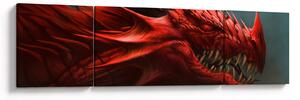 Obraz - Smok (170x50 cm)