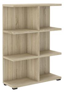 Regał otwarty niski biblioteczka 112 cm More 06 Dąb Sonoma