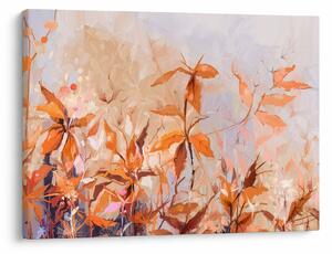 Obraz - Malowane kwiaty (70x50 cm)
