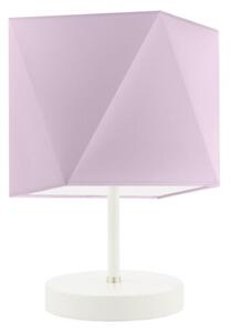 Lampka nocna na biurko lampa biurkowa LED z abażurem diament PICOLO
