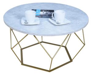 Okrągły stolik kawowy beton - Borix 3X