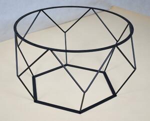 Nowoczesny stolik kawowy beton - Borix 4X