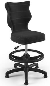 Krzesło dziecięce Petit czarny Velvet 17 rozmiar 3 (119-142 cm) WK+P