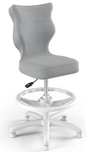 Krzesło dziecięce Petit biały Velvet 03 rozmiar 3 (119-142 cm) WK+P