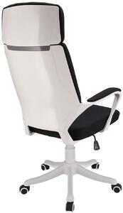 Czarny nowoczesny fotel obrotowy biurowy - Dawo