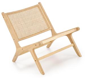 Rustykalne krzesło ogrodowe z litego drewna - Temires 3X