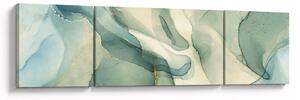 Obraz - Atramentowa abstracja (170x50 cm)
