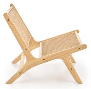 Rustykalne krzesło ogrodowe z litego drewna - Temires 3X