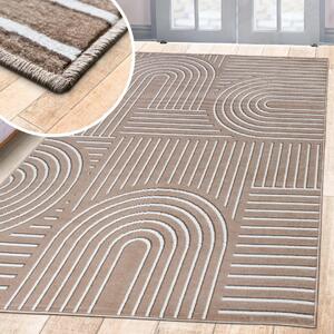 Wzorzysty dywan 80x150 cm, geometryczny