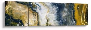 Obraz - Złota abstrakcja (170x50 cm)
