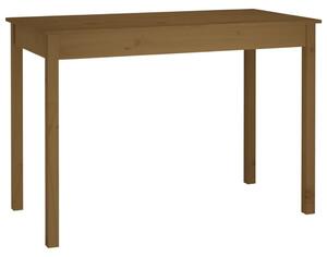 Stół jadalniany, miodowy brąz, 110x55x75 cm, drewno sosnowe