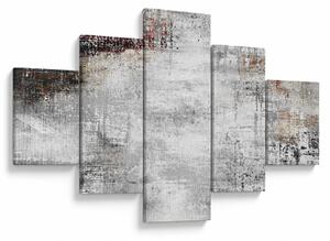 Obraz - Abstrakcyjne teksturowane płótno (125x70 cm)