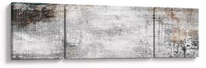 Obraz - Abstrakcyjne teksturowane płótno (170x50 cm)