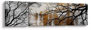 Obraz - Sylwetki drzew (170x50 cm)