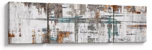Obraz - Abstrakcyjne pociągnięcia (170x50 cm)