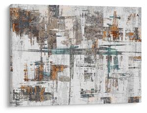 Obraz - Abstrakcyjne pociągnięcia (70x50 cm)