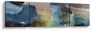 Obraz - Akwarelowa abstrakcja (170x50 cm)