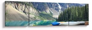 Obraz - Moraine Lake (170x50 cm)