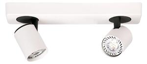 ELVIRA spoty biało-czarne 2xGU10 regulowany SPL-3142A-2-WH