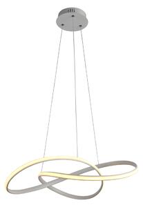 CONSA biała nowoczesna lampa wisząca LED 40W CCT PND-19221C-WH