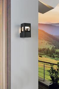 NUTRI kinkiet zewnętrzny czarny IP54 LED 10W 3000K OWL-22982-BK