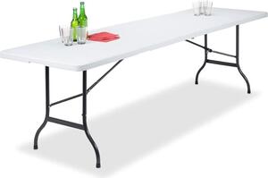 Skadany stó ogrodowy BDW Skadany stó 240x75 cm z plastikowym uchwytem do przenoszenia