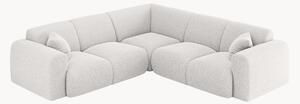 Dwustronna sofa narożna z szenilu Nolio (5-osobowa)