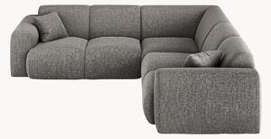 Dwustronna sofa narożna z szenilu Nolio (5-osobowa)