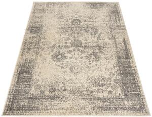 Szary prostokątny dywan pokojowy vintage - Mosani 4X