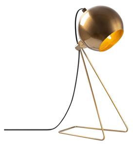 Lampa stołowa w kolorze miedzi z metalowym kloszem (wysokość 45 cm) Mixed – Opviq lights