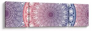 Obraz z mandali (170x50 cm)