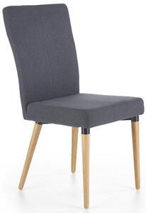 Krzesło drewniane Midler - popielate