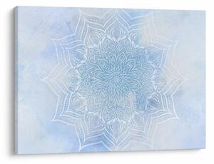 Obraz - Zimowa mandala (70x50 cm)